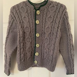 Kable knit cardigan